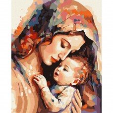 Картина по номерам "Тепло матери" ©art_selena_ua KHO8341, 40х50см Картина по номерам "Тепло матери" ©art_selena_ua KHO8341, 40х50см