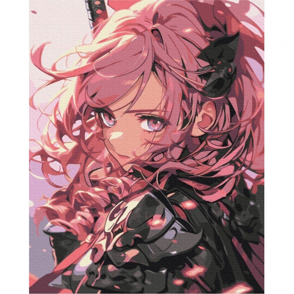 Картина по номерам "Принцесса воин" BS53827, 40х50 см