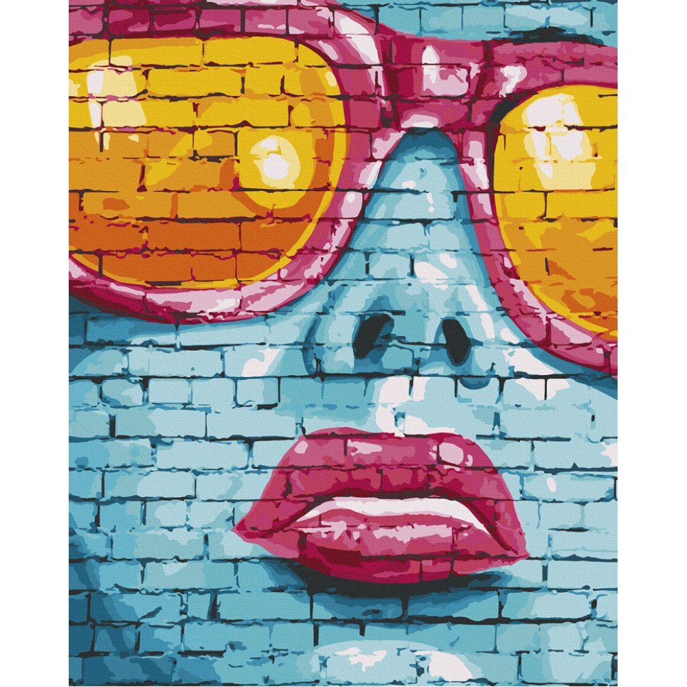 Картина по номерам Art Craft "Street art girl" 40х50 см 10248-AC