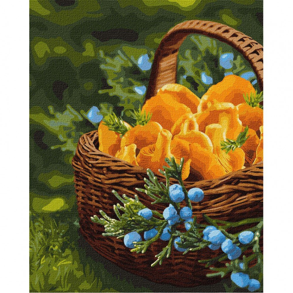 Картина по номерам "Солнце в корзине" Идейка KHO5602 40х50