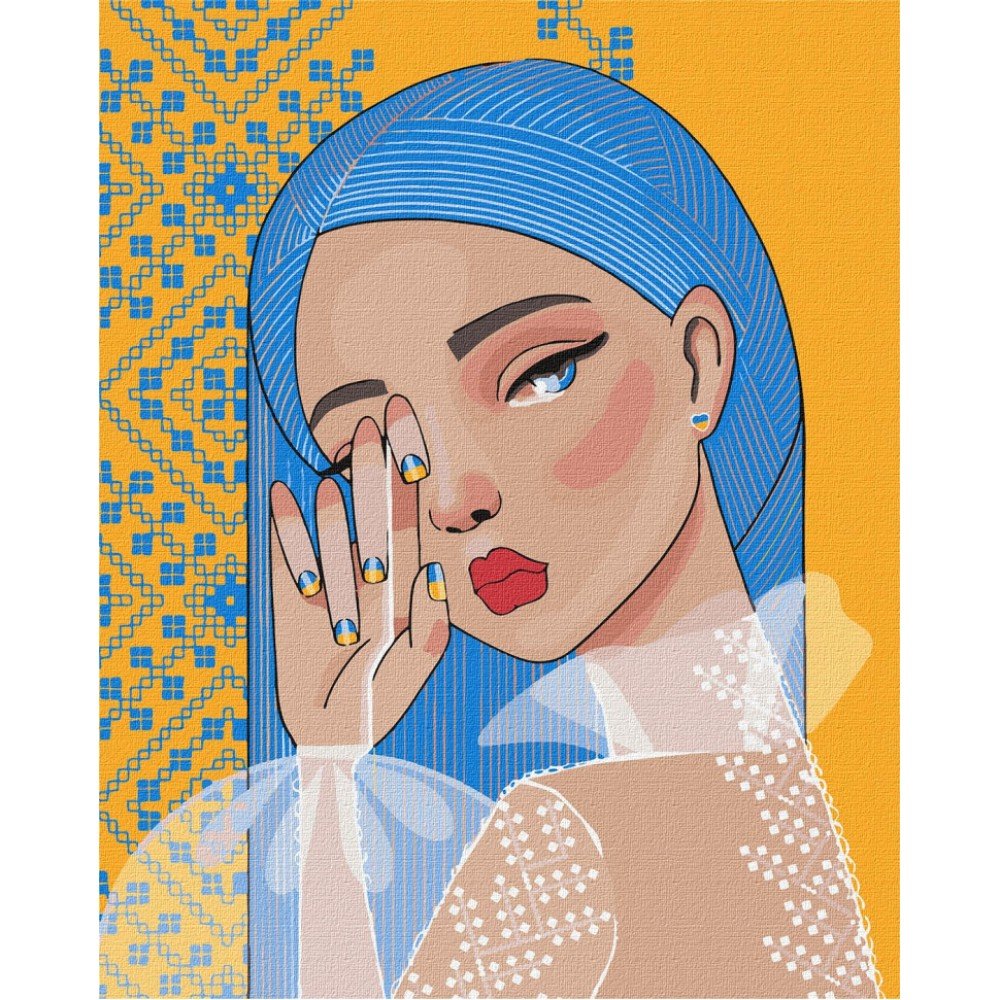 Картина по номерам "Несокрушимая ©mosyakart" Идейка KHO4907 40х50 см