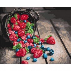 Картина по номерам "Вкусности лета" KHO5578, 40х50 см 