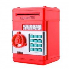 Электронная копилка-сейф 1511ST с кодовым замком Красный