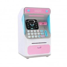 Детский игровой банкомат с терминалом 7010A на англ. языке Розовый