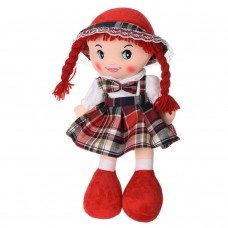 Кукла мягконабивная Bambi 62236, 35 см Красный
