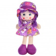 Кукла мягконабивная Bambi WW8197-1, 40 см Фиолетовый