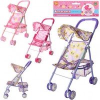 Коляска для кукол M 0352 U/R прогулочная