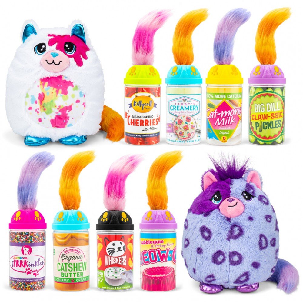 Мягкая игрушка Котик в банке Misfittens W3 03936(W3) в ассортименте