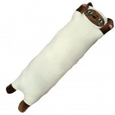 Мягкая игрушка "Кот батон" K15311, 85 см (Белый)