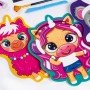 Набор для творчества "Glitter Art Блестящие зверята" VT4501-11, 5 флаконов с глиттерами