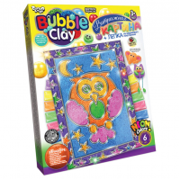Набор для творчества Витражная картина Bubble Clay BBC-02 Сова