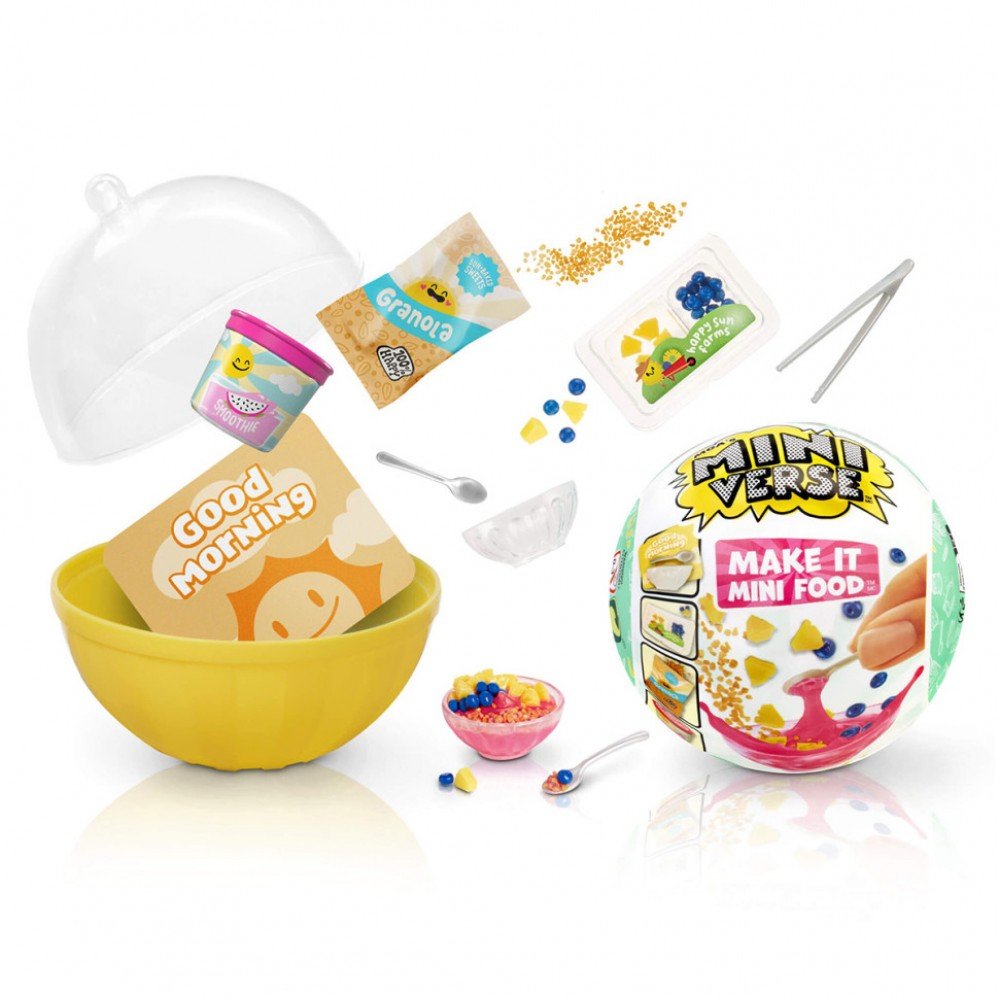 Игровой набор для творчества "Создай кафе" Miniverse 505396 серии "Mini Food 3"