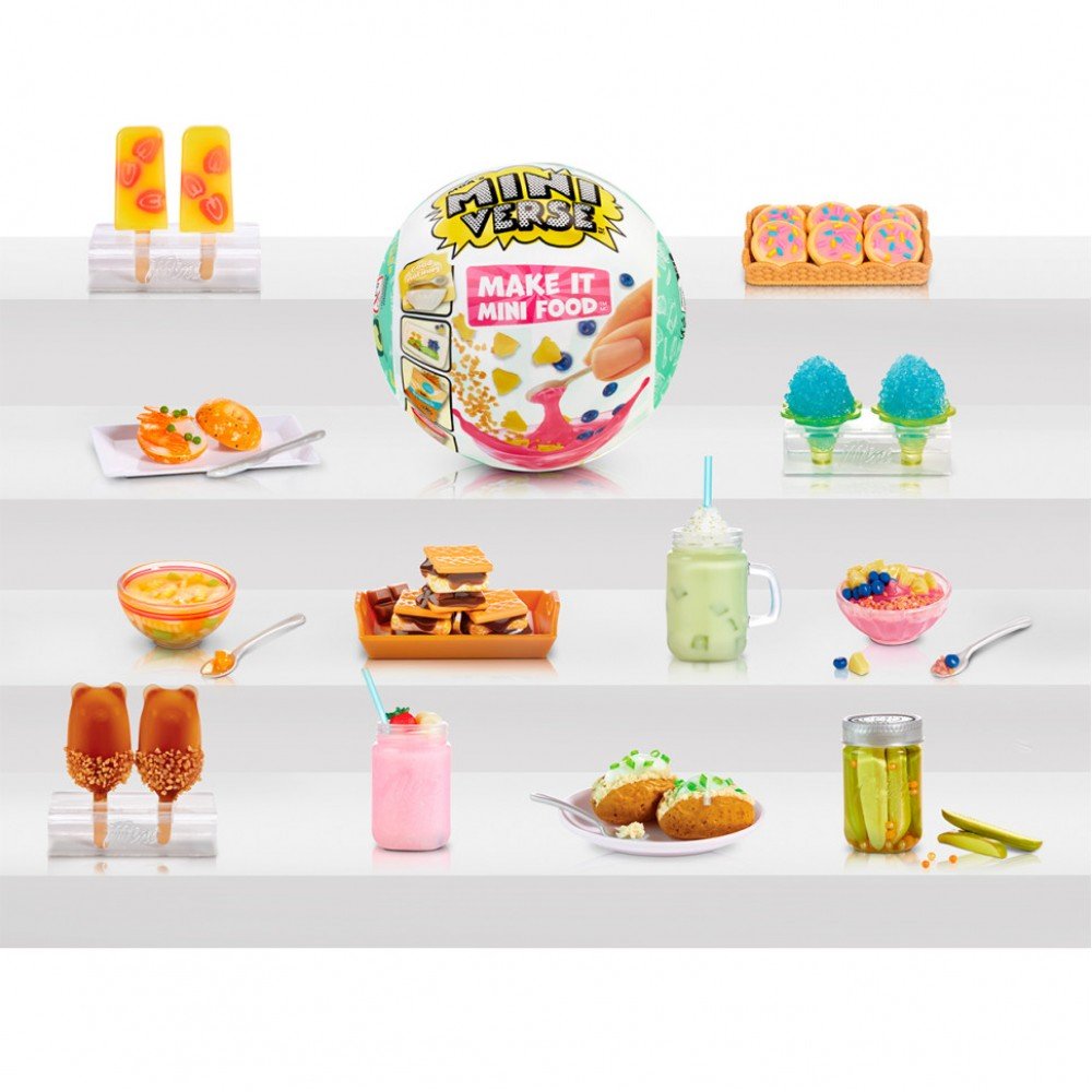 Игровой набор для творчества "Создай кафе" Miniverse 505396 серии "Mini Food 3"