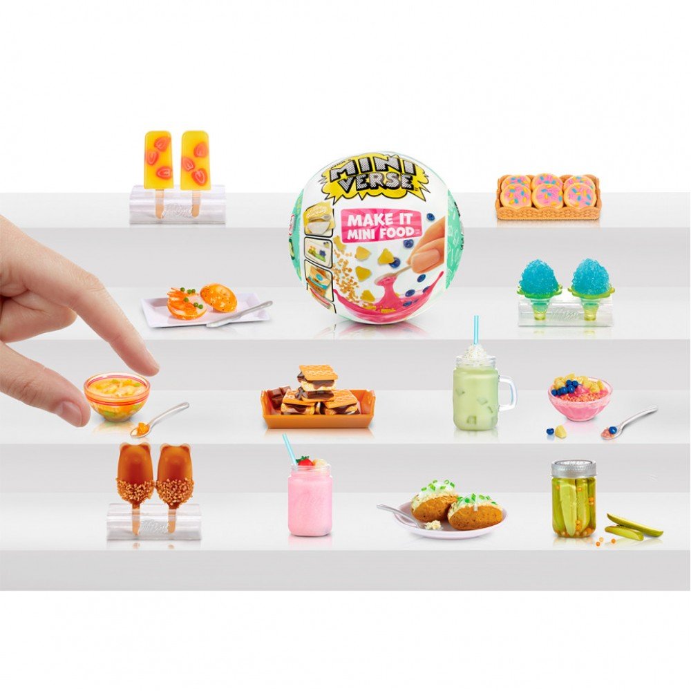 Игровой набор для творчества "Создай кафе" Miniverse 505396 серии "Mini Food 3"