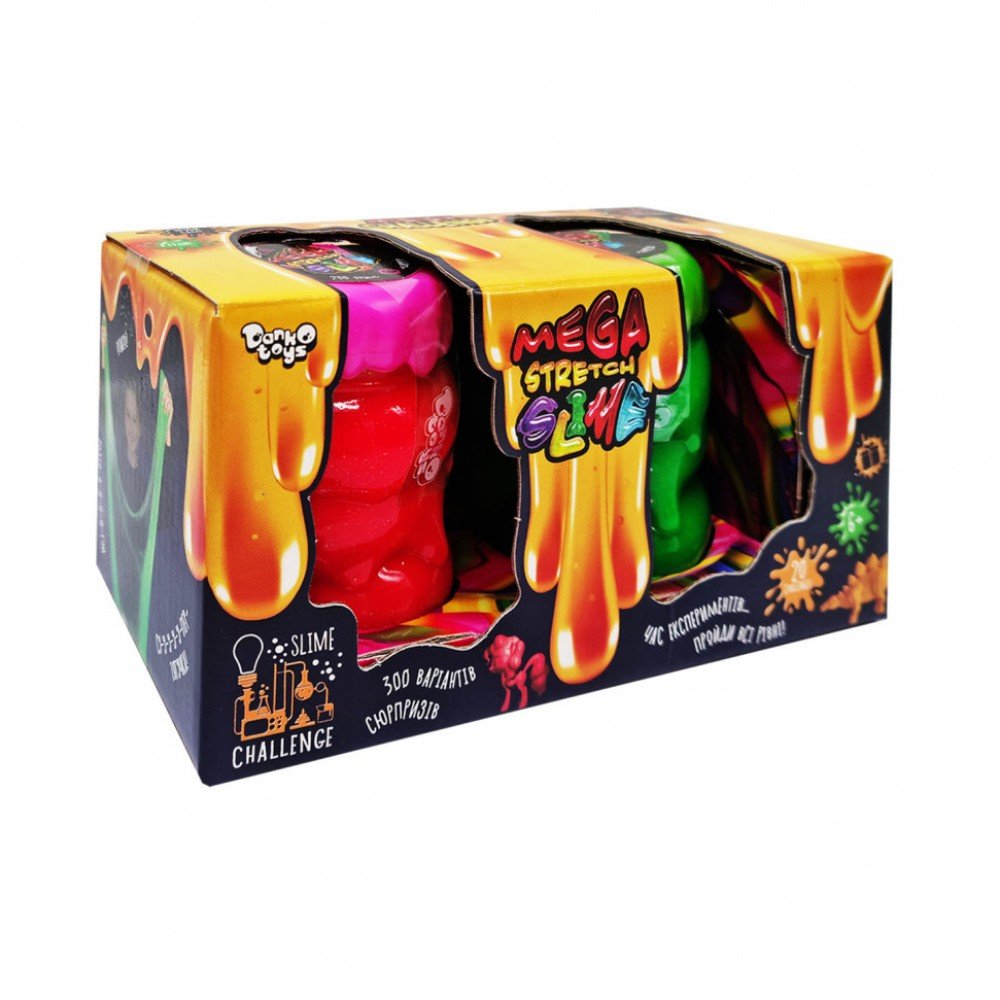 Вязкая масса "Mega Stretch Slime" SLM-11-01U 2 банки (Вид 2)
