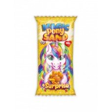 Набор для творчества "Кинетический песок "Magic Pony Sand" MPS-01, 150 грамм (Желтый)
