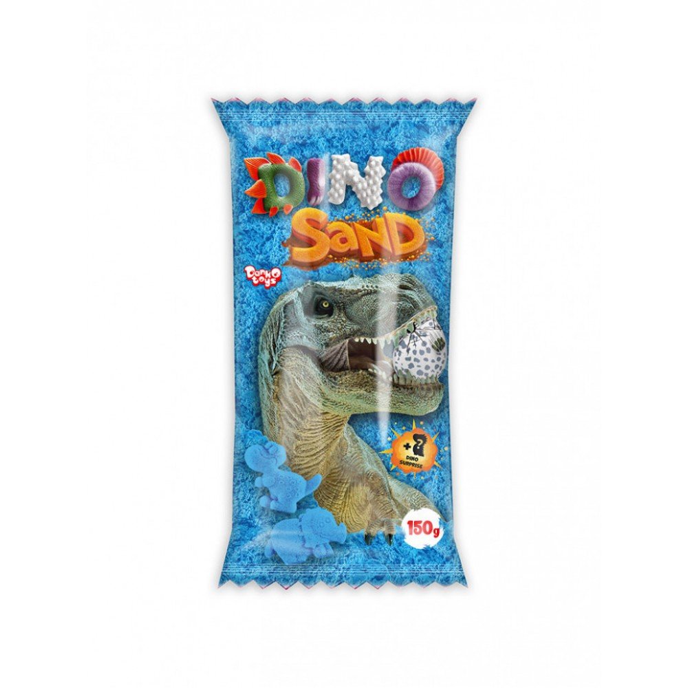 Набор для творчества "Кинетический песок "Dino Sand" DS-01, 150 грамм Синий