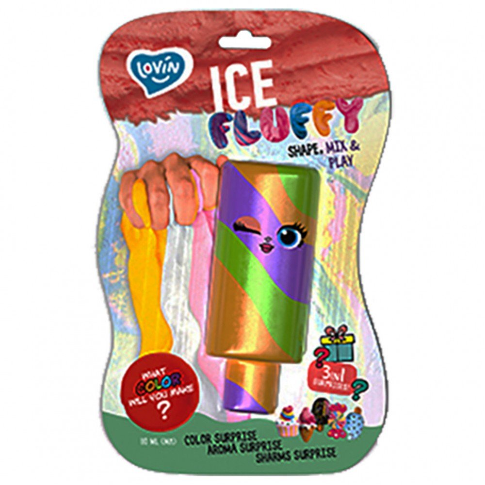 Лизун-антистресс TM Lovin Ice Fluffy эскимо 110 мл 80127