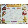 Кондитерская лавка Гипсовая раскраска на магнитах 92652