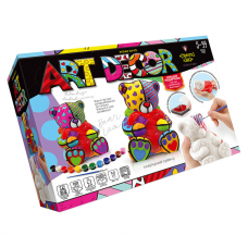 Креативное творчество "ART DECOR" укр. ARTD-01 фигурка с гипса (Мишка)