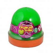 Лизун-антистресс TM Mr.Boo Crunchy slime 80088MB Яблоко 120 г
