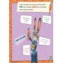 Детская развивающая книга "Рисуй, ищи, клей "Зверополис" 837001 на укр языке