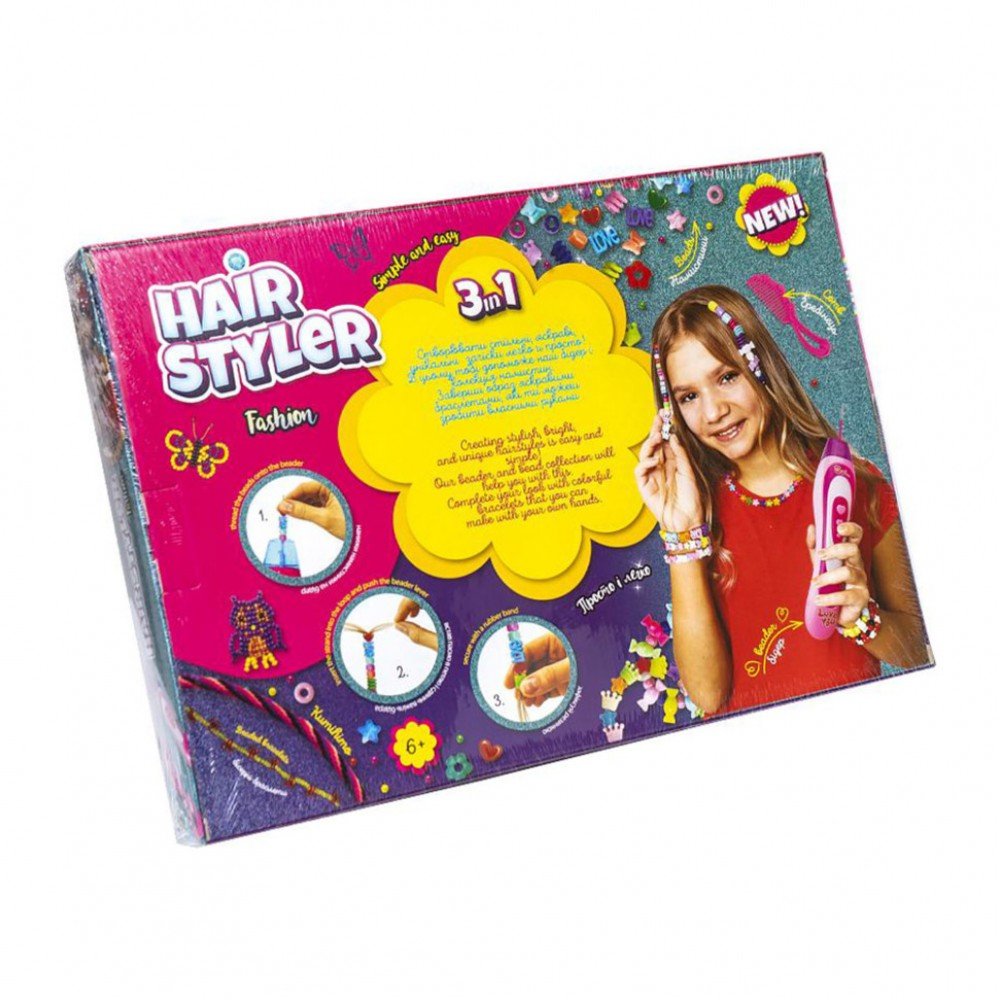 Набор креативного творчества "Hair Styler. Fashion" HS-01-01 станок для плетения кумихимо