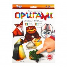 Набор для творчества "Оригами" Ор-01-01…05, 6 фигурок (Лягушка)