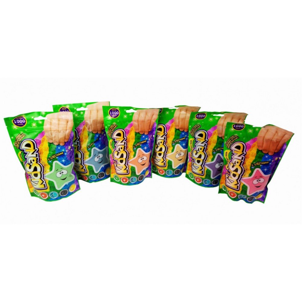 Кинетический песок KidSand 7807DT KS-03-01 , пакет 1000г