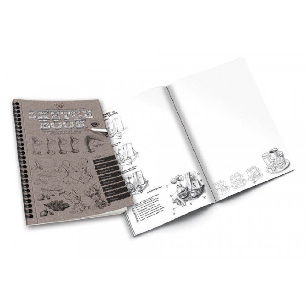 Набор для обучения рисованию SKETCH BOOK 6632DT на рус языке