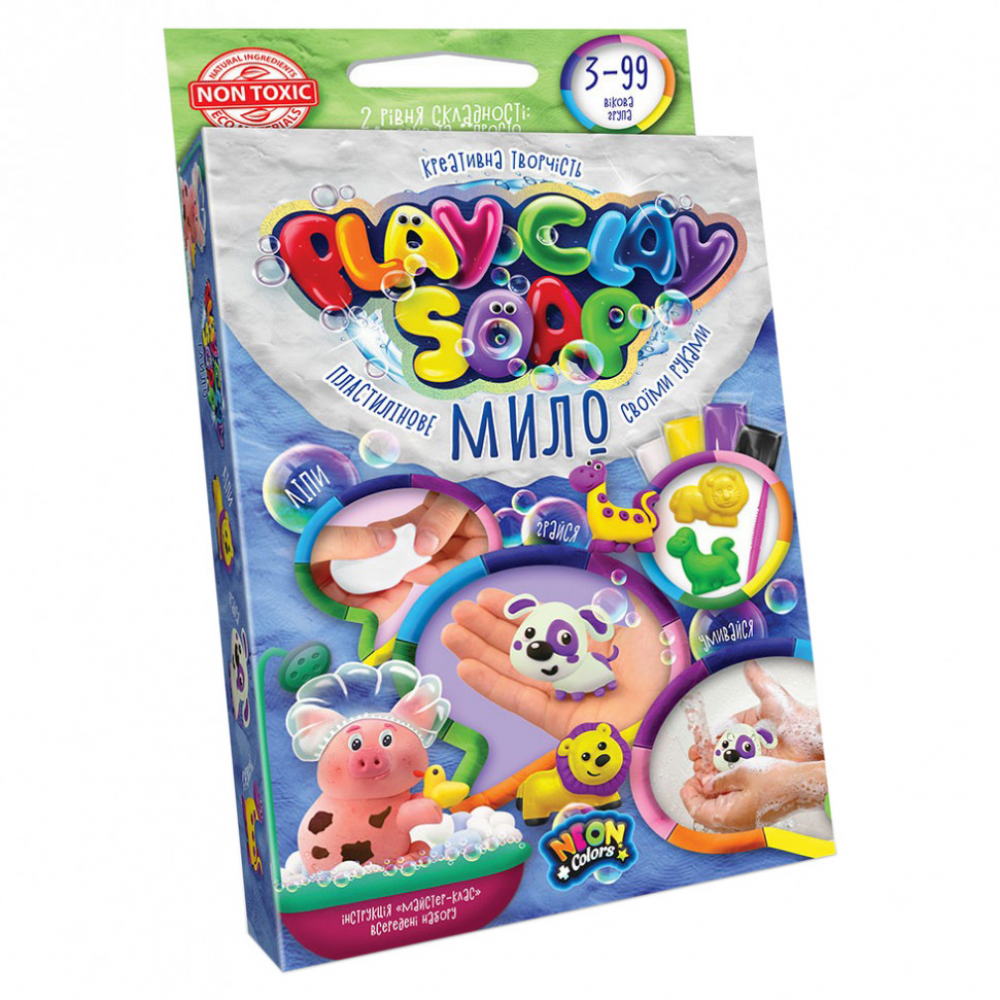 Набор креативного творчества "Пластилиновое мыло" Play Clay Soap PCS-02U маленький Щенок