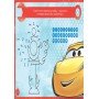 Детская развивающая книга "Рисуй, ищи, клей "Тачки" 837004 на укр языке