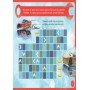 Детская развивающая книга "Рисуй, ищи, клей "Тачки" 837004 на укр языке