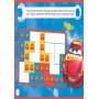 Детская развивающая книга "Рисуй, ищи, клей "Тачки" 837004 на укр языке