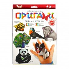 Набор для творчества "Оригами" Ор-01-01…05, 6 фигурок (Собачка)