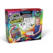 Комплект креативного творчества"My Color BagPack" CBP-01 рюкзак-раскраска Совы