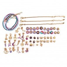 Набор для создания браслетов Pandora THE BEST GOLD(Violet) с подвесками