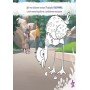 Детская развивающая книга "Рисуй, ищи, клей "В поисках Дори" 837002 на укр языке