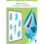 Детская развивающая книга "Рисуй, ищи, клей "В поисках Дори" 837002 на укр языке