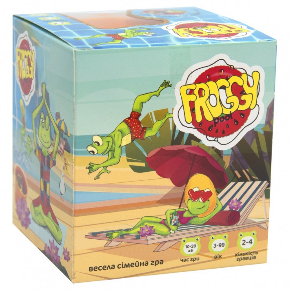 Настольная игра "Froggy Pool" 30352 укр