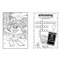 Книжка-раскраска с наклейками. Бриллиант и бриллиантик. Тролли 2 1271009 на укр. языке