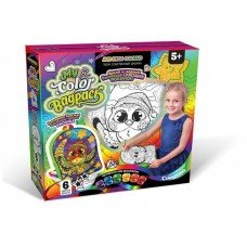 Комплект креативного творчества"My Color BagPack" CBP-01 рюкзак-раскраска Сова в Шапке