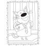 Раскраска для детей Три кота "Игра в доктора" 1163011 цветной штрих