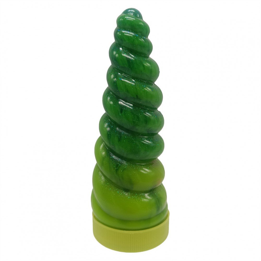 Вязкая масса "Unicorn Slime" UNS-02-01U, густой лизун (Green-Yellow)