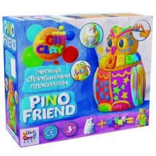 Набор легкого прыгающего пластилина Пуффи 70034 ТМ Moon Light Clay Pino Friend
