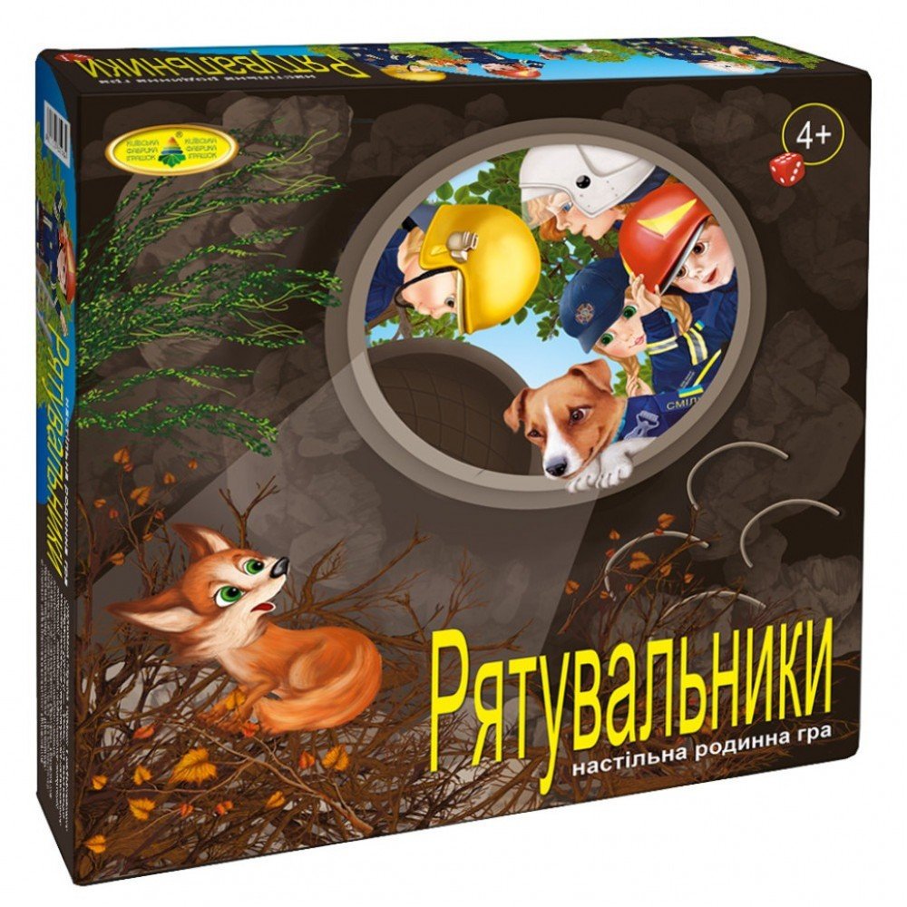 Настольная игра "Спасатели" 81404 семейная, патриотическая