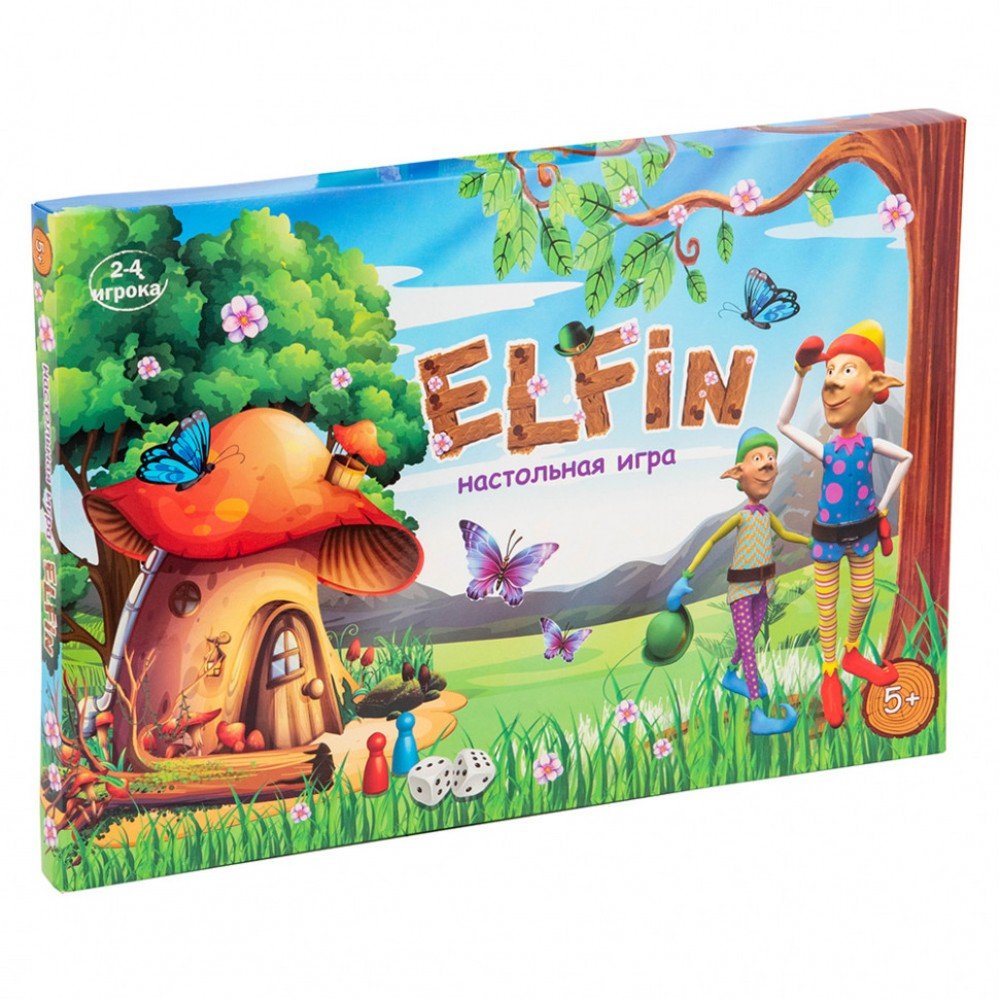 Настольная Игра-бродилка "Elfin" 30512 рус