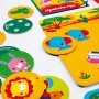 Игра настольная "Fisher Price. Лото. Изучаем животных" VT2910-01, 4 игральных поля