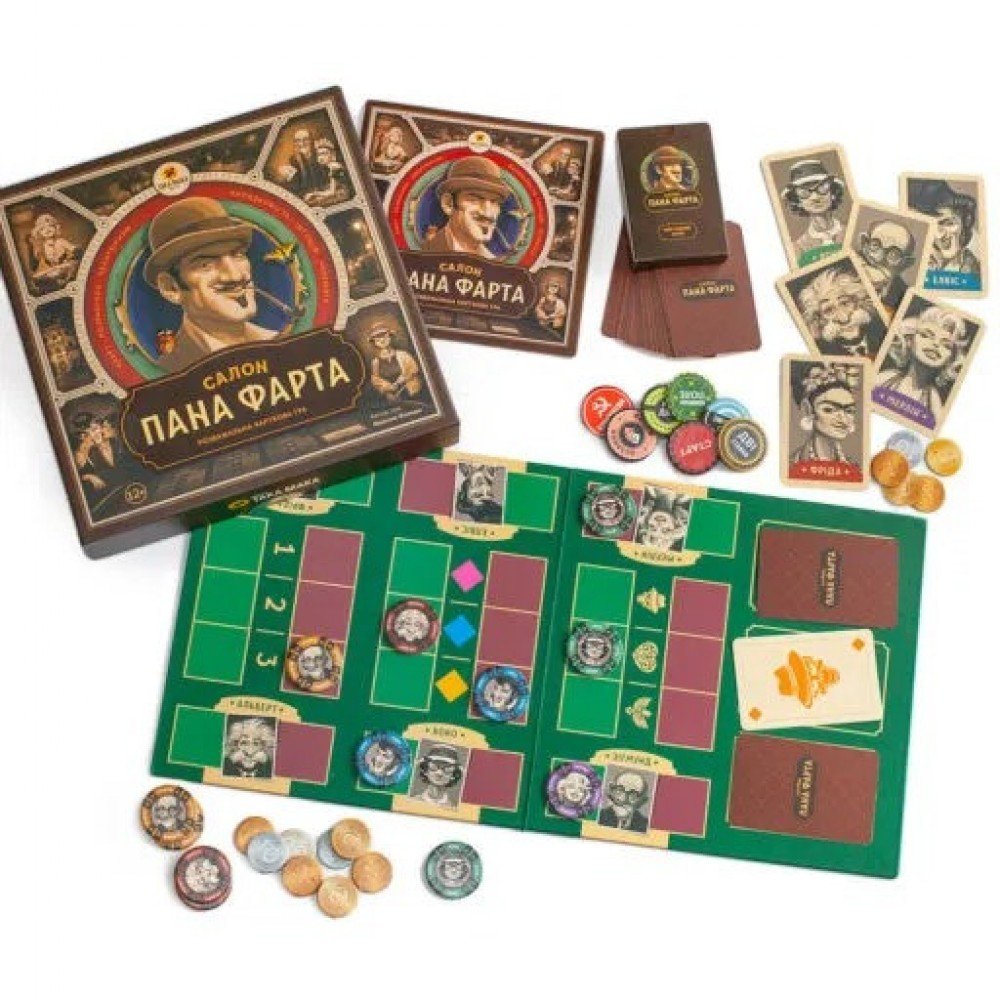 Настольная игра "Салон Пана Фарта" 960117 на укр языке