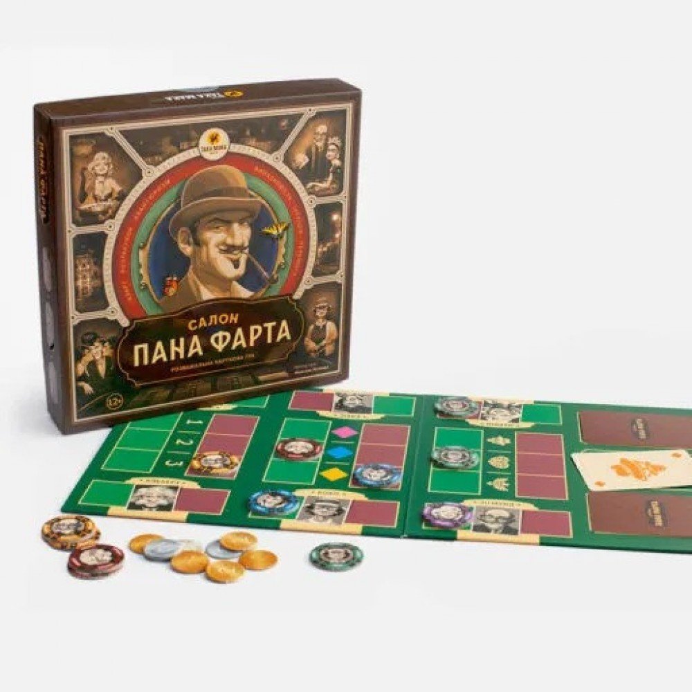 Настольная игра "Салон Пана Фарта" 960117 на укр языке
